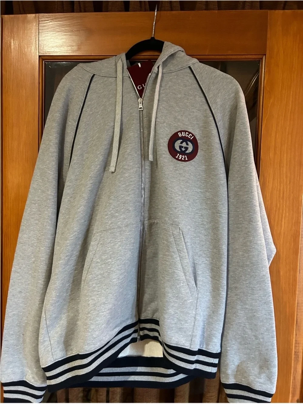 Men’s Gucci cotton interlocking G 1921 logo size XL made Italy